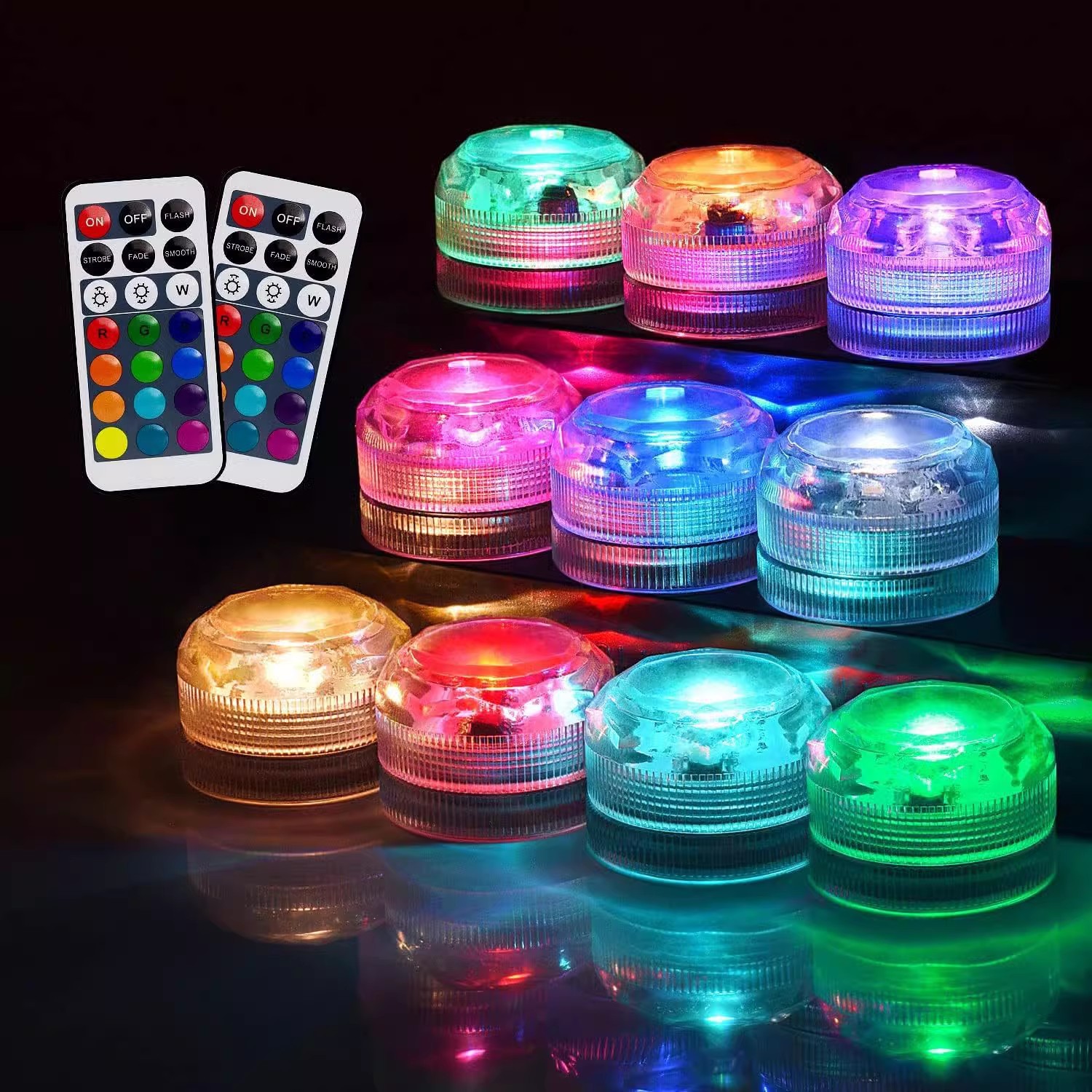 Underwater Flashlight - Flash décoratif RGB avec télécommande synchrone
