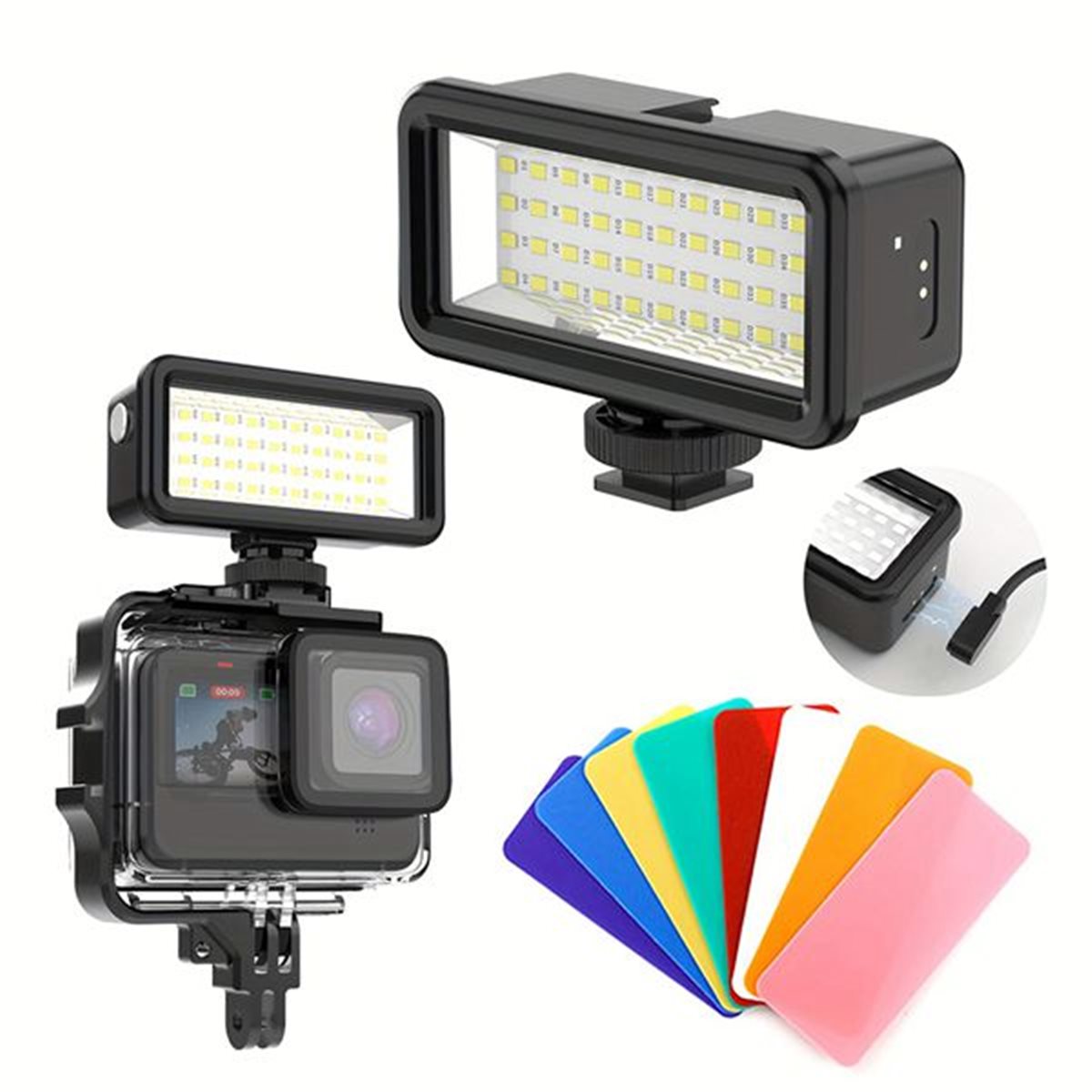 (ABDH) Lampe flash LED étanche - Underwater Flashlight avis et prix